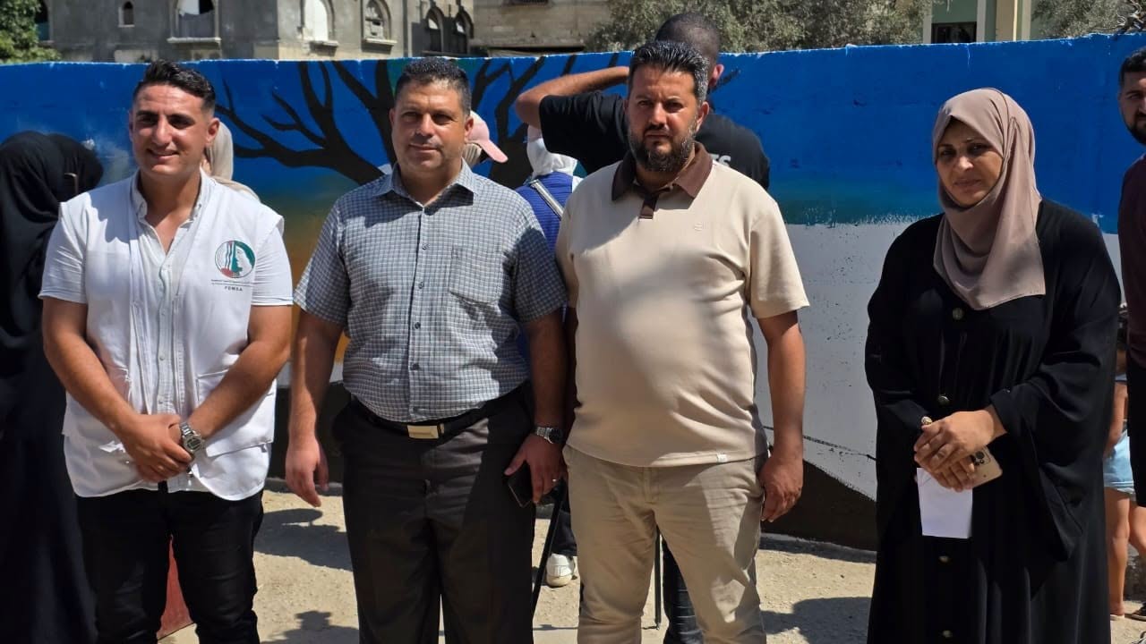 بلدية الزوايدة بالتعاون مع مركز الدراسات النسوية تطلق مبادرة «بصمة سلام» لرسم جدارية تعزز السلم الأهلي والتماسك المجتمعي